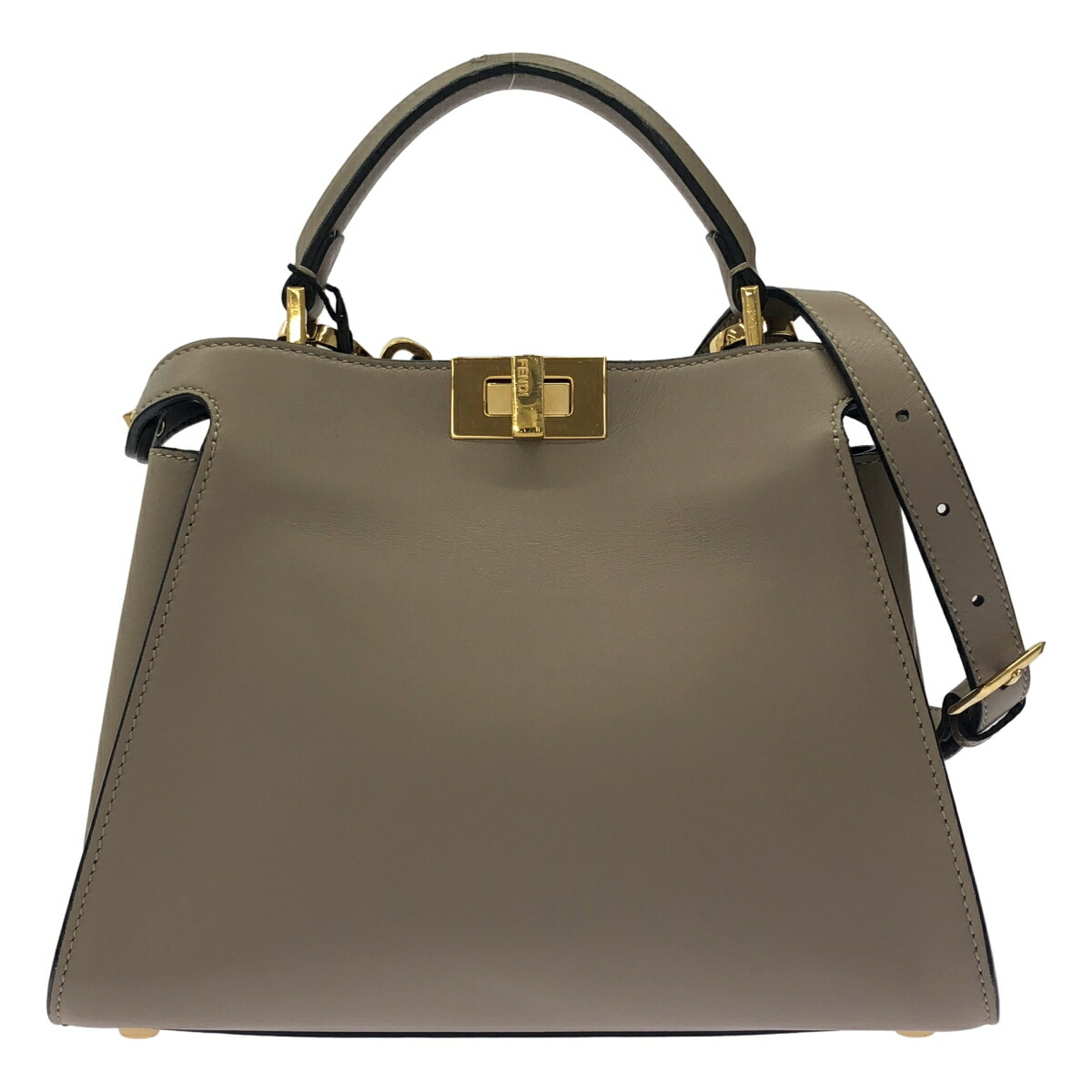 【最大限度15％OFF引き換え証】FENDI フェンディ ピーカブーエッセンシャリー 薄墨色 2WAY御徒面子【中古】