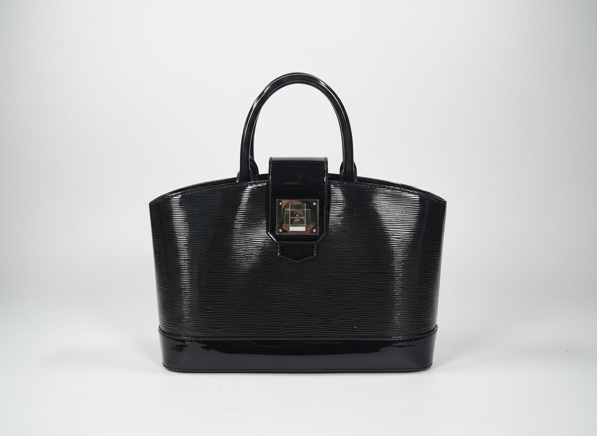 【最大限度15％OFF引き換え証】LOUIS VUITTON ルイ・ヴィトン ミラボーPM 黒いこと ハンドバック【中古】