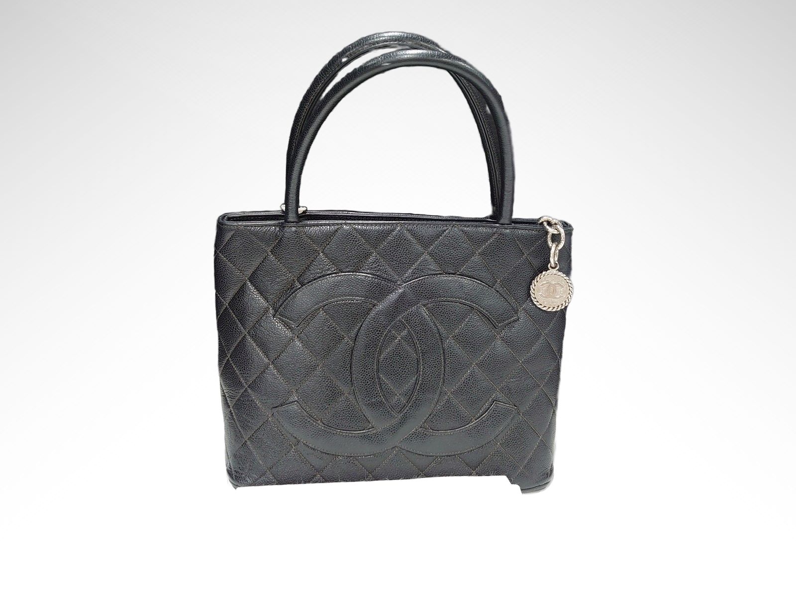 【最大限度15％OFF引き換え証】CHANEL シャネル 刷り直すトートバッグ 黒いこと トートバッグ【中古】