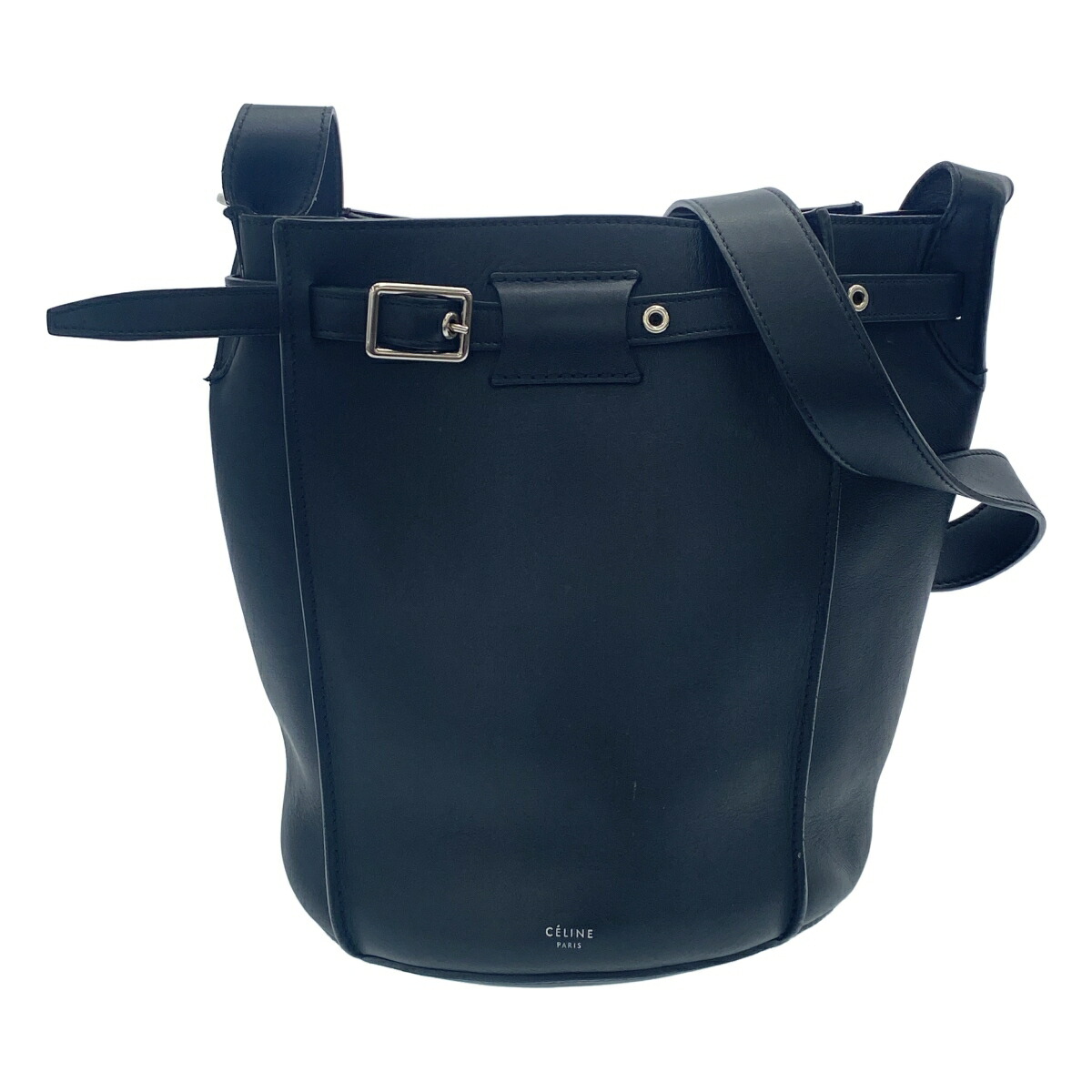 CELINE セリーヌ ビッグバッグバケット 黒いこと ショルダーバッグ【中古】