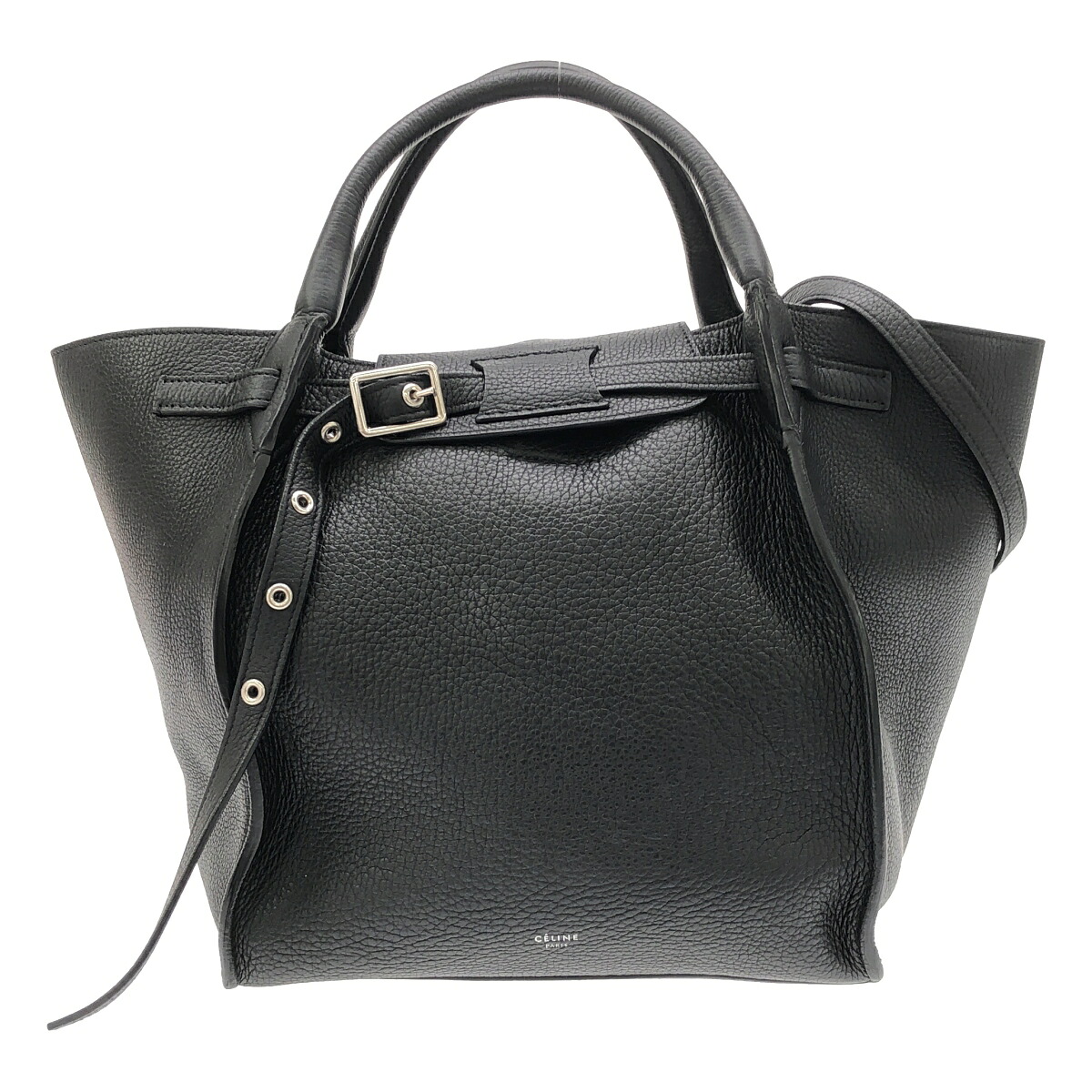 【3日間返品可】CELINE セリーヌ ビッグバッグスモール ブラック 2WAYバッグ【中古】｜カエセル