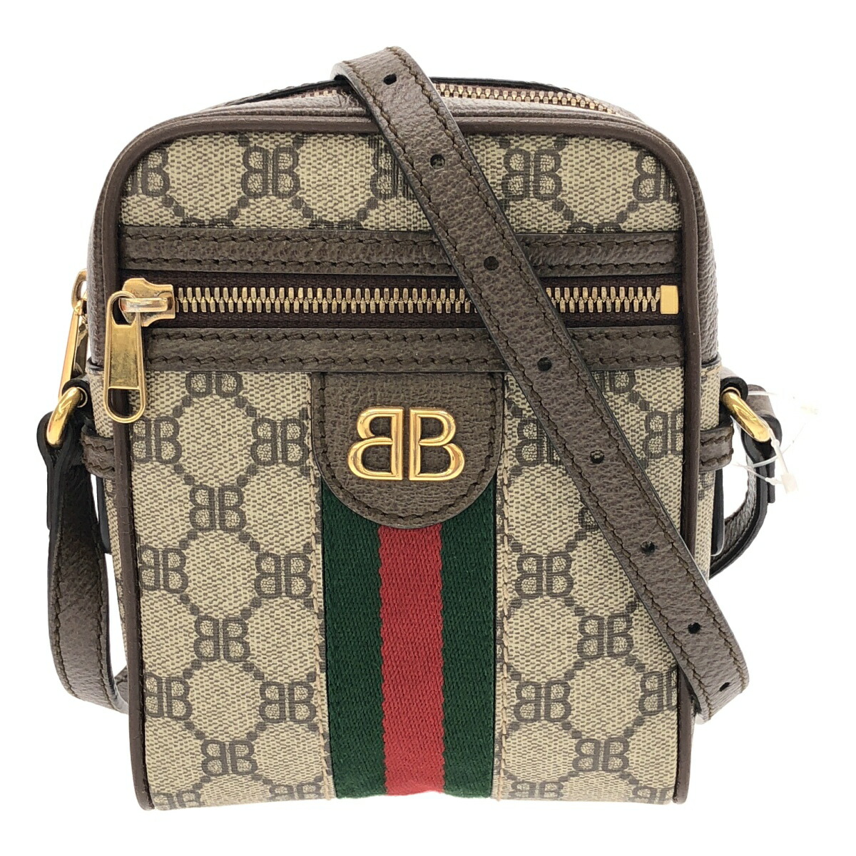 BALENCIAGA バレンシアガ ショルダーバッグ ベージュ ショルダーバッグ【中古】