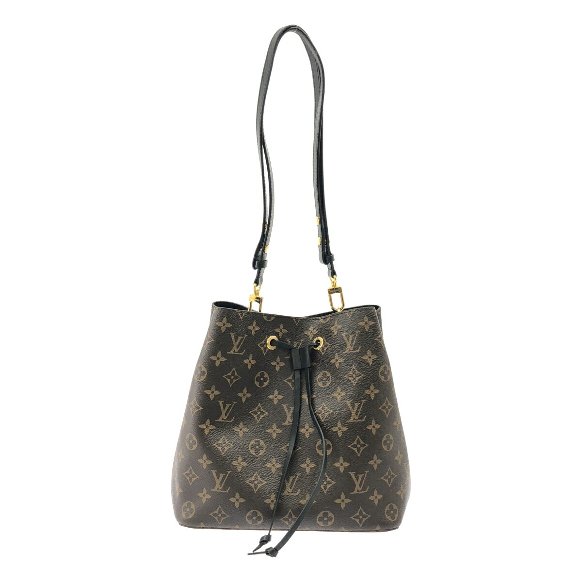 【最大限度15％OFFクーポン券】LOUIS VUITTON ルイ・ヴィトン ネオノエ 赤銅色/黒いこと ショルダーバッグ【中古】