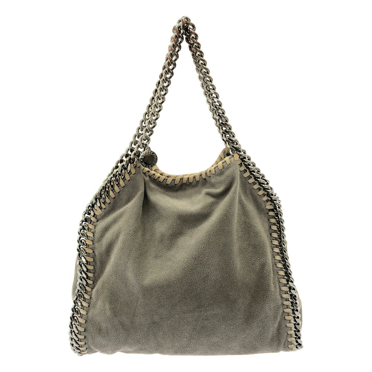 STELLA McCARTNEY 中心柱 ポールマッカートニー ファラベラ 薄墨色 2WAY御徒面子【中古】