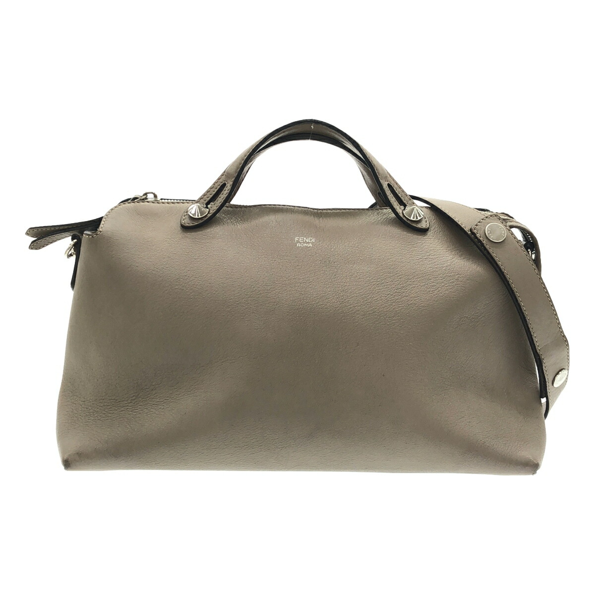 【最大限度15％OFF引き換え証】FENDI フェンディ バイザウェイラージ ベージュ 2WAY御徒面子【中古】