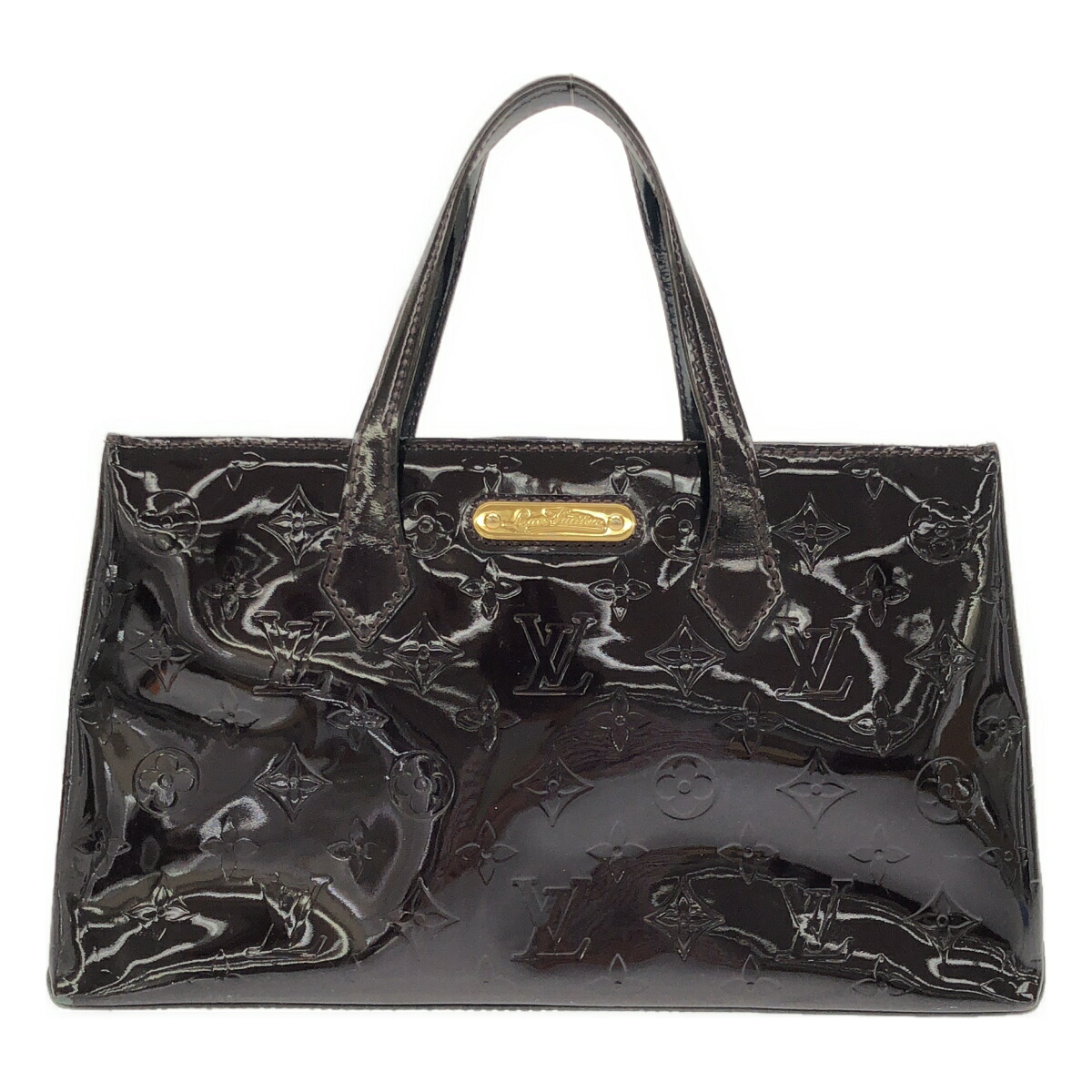 LOUIS VUITTON ルイ・ヴィトン ウィルシャーPM パープル ハンドバック【中古】