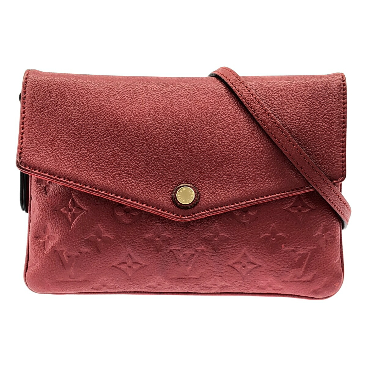 【最大限度15％OFF引き換え証】LOUIS VUITTON ルイ・ヴィトン トワイス 赤いこと ショルダーバッグ【中古】