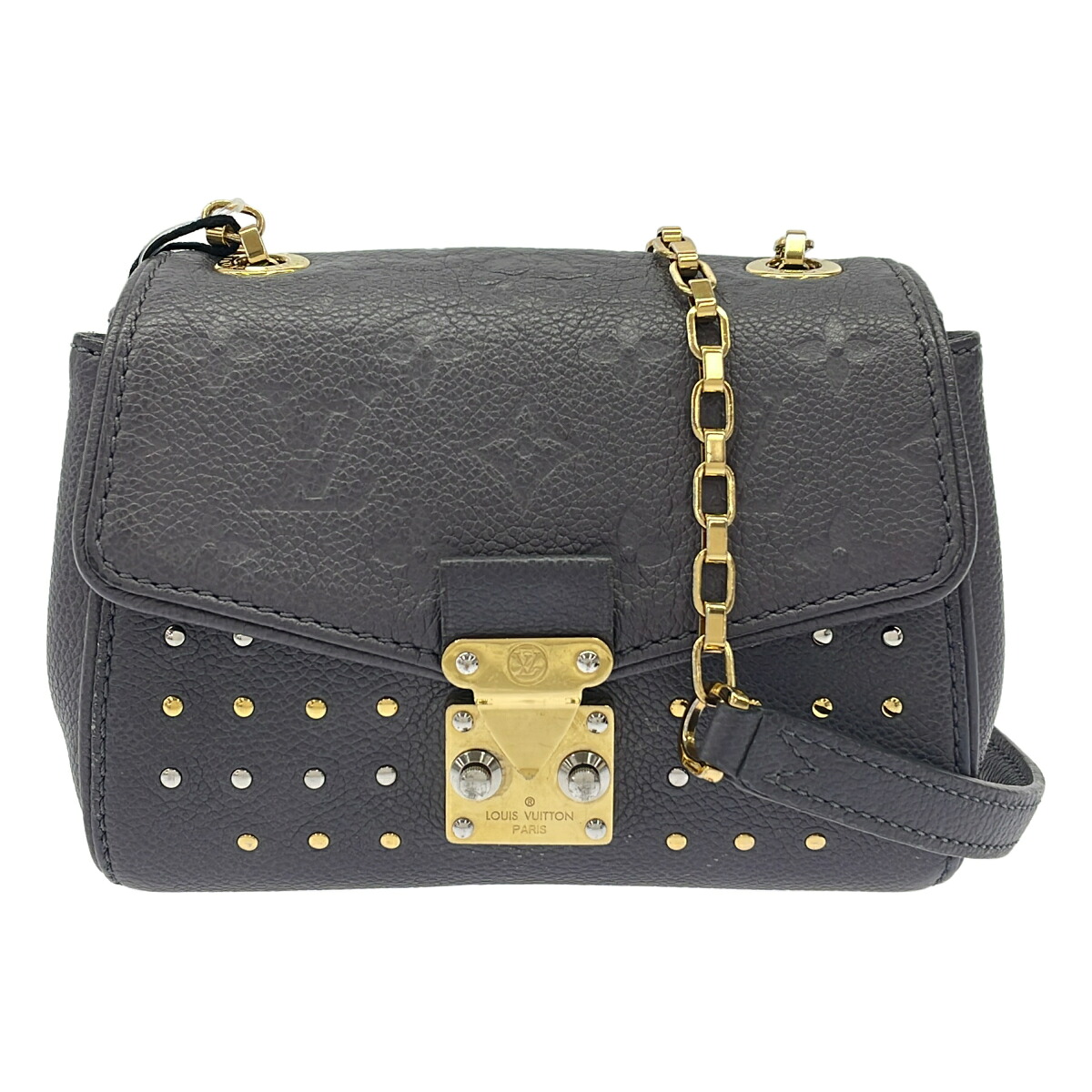 【最大限度15％OFFクーポン券】LOUIS VUITTON ルイ・ヴィトン サンジェルマンBB 薄墨色 ショルダーバッグ【中古】