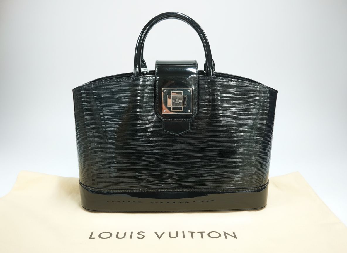 【最大限度15％OFF引き換え証】LOUIS VUITTON ルイ・ヴィトン ミラボーPM 黒いこと ハンドバック【中古】