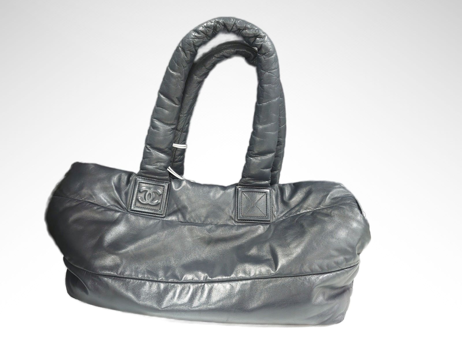 【最大限度15％OFFクーポン券】CHANEL シャネル ココ・コクーン 黒いこと トートバッグ【中古】