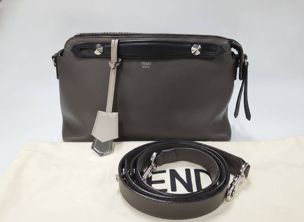 【3日間返品可】 FENDI フェンディ バイザウェイミディアム 2WAYバッグ カーフスキン(牛) レディース｜カエセル