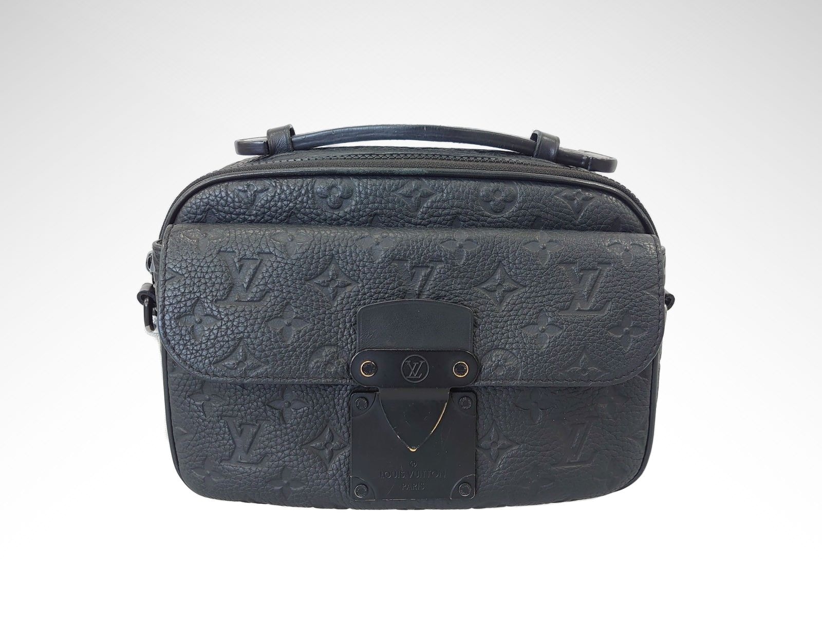 【3日間返品可】 LOUIS VUITTON ルイ・ヴィトン Sロックメッセンジャー 2WAYバッグ トリヨンレザー(牛) ユニセックス｜カエセル