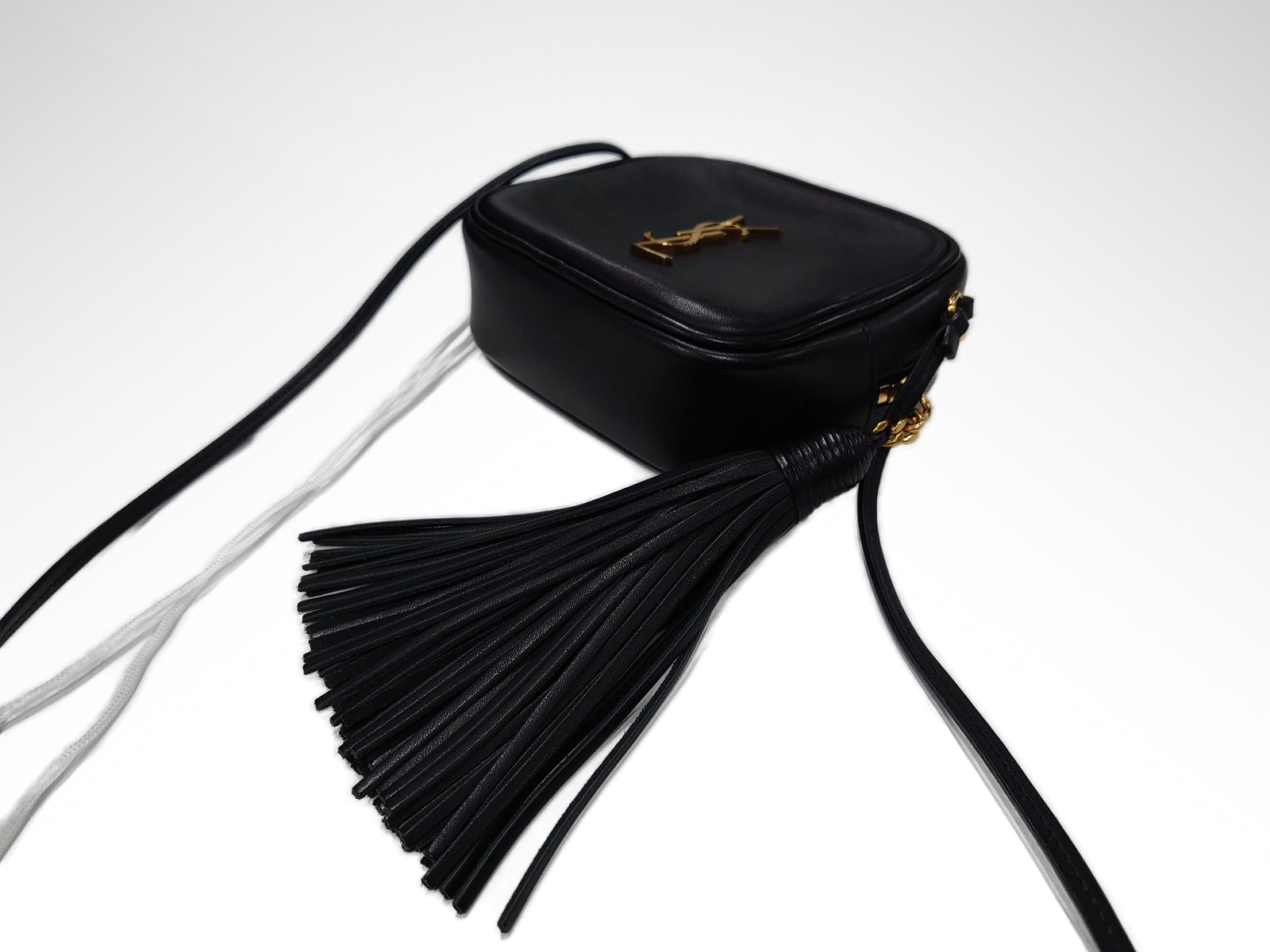 SAINT LAURENT サンローラン ブロガーバッグ ブラック ショルダーバッグ【中古】|カエセル