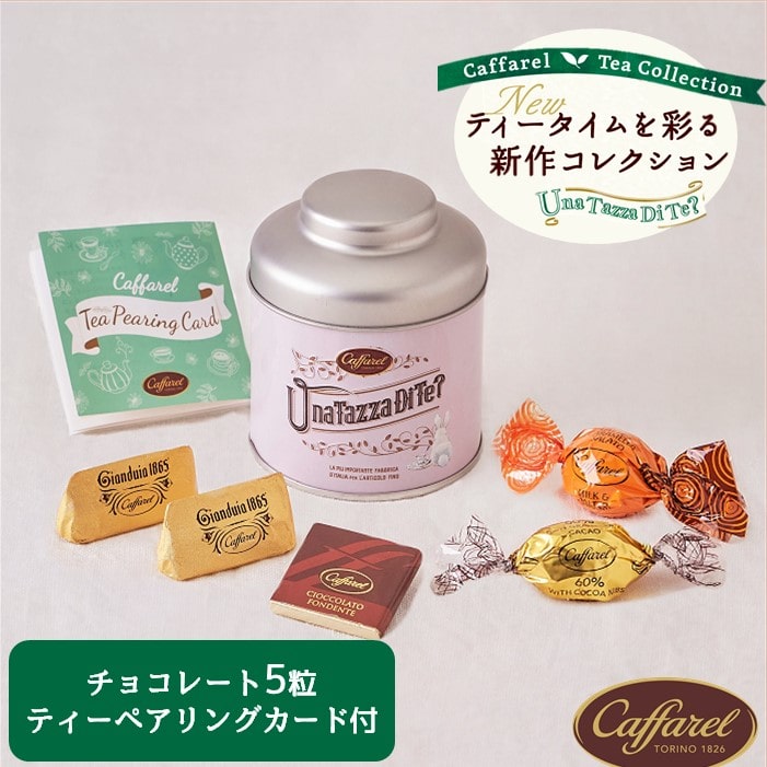 楽天市場 公式 カファレル Caffarel ティーキャニスターs 紅茶 ペアリング ジャンドゥーヤ ヘーゼルナッツ イタリア 老舗チョコレート ブランド 可愛い缶 プチギフト カファレル