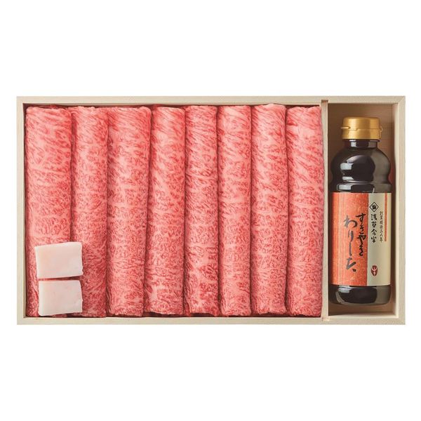 浅草今半 父の日 黒毛和牛 すき焼き用（割り下付） ギフト 贈り物 送料無料【産直】[24]