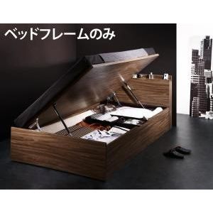 6月25日はポイント１０倍 Novia ポイント増量中 フレーム マットレスセット 組立設置 Novia ノービア セミシングル シンプルデザイン大容量収納跳ね上げ式ベッド シンプルデザイン大容量収納跳ね上げ式ベッド 横開き 深さラージ L 00 家具 インテリア雑貨 カグール