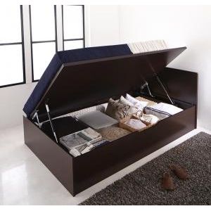 Salomon サロモン ポイント増量中 セミダブル 薄型プレミアムボンネルコイルマットレス付き 組立設置 6月25日はポイント１０倍 フラットヘッド大容量収納跳ね上げベッド 横開き セミダブル サロモン 深さレギュラー L 00 家具 インテリア雑貨 カグール 横開き