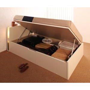 夕月 ユフヅキ フレーム マットレスセット 組立設置付 ポイント増量中 カグール 開閉タイプが選べるガス圧式跳ね上げ収納ベッド 横開き 深さラージ 4d 00 家具 インテリア雑貨 6月25日はポイント１０倍 6月25日はポイント１０倍 開閉タイプが選べるガス圧式