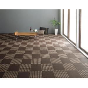 洗える い草風モダンデザインラグ Duffle ダッフェル 本間8畳(382&times;382cm)[00]｜家具・インテリア雑貨　カグール