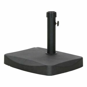 半円パラソルベース 20kg HTH20 ブラック （入数：1点）[09]
