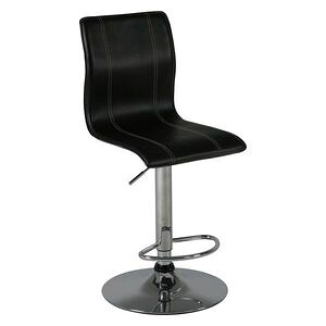 カウンターチェアー スタイル ハイ H-1012BK ブラック （入数：1点）[09]