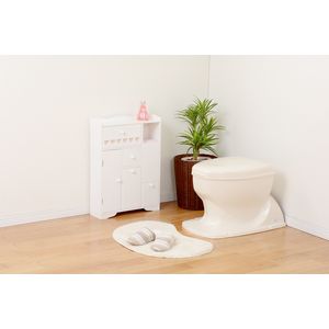トイレラック MTR-6510WH（ホワイト） (約)幅45×奥行14×高さ63cm [23] 9,458円