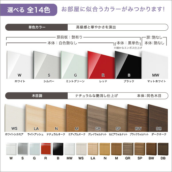 セミオーダーカウンター下収納ぴったりくん エンドコーナー右置き 奥行 ...