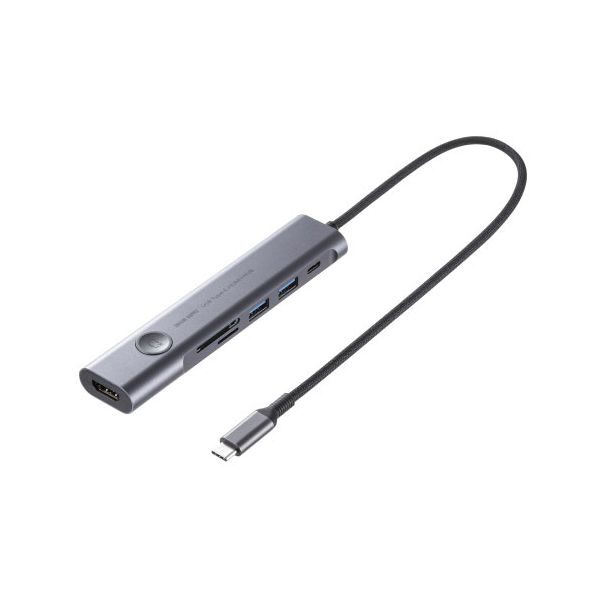 サンワサプライ USB Type-C 縛こしき HDMI+カードリーダーポート申し受ける USB-5TCHCP17GM [21] ネットワーク機器-パソコン・周辺機器-スイッチングハブ