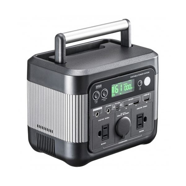 サンワサプライ携帯型ワット数 296Wh BTL-RDC33 1台[21] 防災関連グッズ-日用品雑貨・文房具・手芸-その他