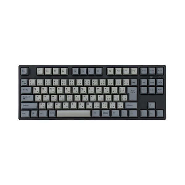 プリンストンiKBC製 JIS配列 91キー メカニカルキーボード 青軸クリッキー IK-CD87-G／BL-BK 1台[21]