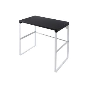 （まとめ）LIHITLAB 机上台390粍 トール印字機 A-7335-24 黒【×3仕掛ける】 [21]