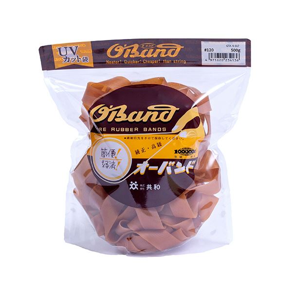 共和 オーバンド#120 内径305mm 500g入 透明袋 GTA-N-017 1袋[21]