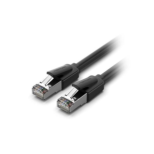 【5本セット】 VENTION Cat.8 SFTP LANケーブル ブラック 3m ブラック IK-0194X5[21]