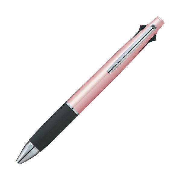 （まとめ） 三菱鉛筆多機能ペン ジェットストリーム4＆1 0.5mm （軸色：ライトピンク） MSXE510005.51 1本 【×5セット】[21]