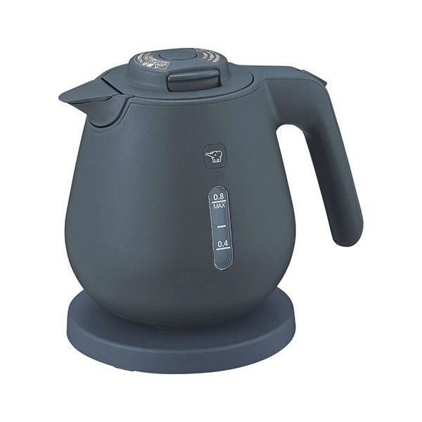 象印 電気ケトル800ml ソフトブラック 【約220&times;165&times;200mm】 22639403[21]｜家具・インテリア雑貨　カグール
