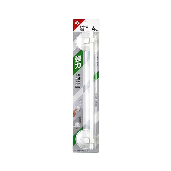 【5セット】 レック レバー式吸盤タイプ タオル掛け 40cm B00550X5 [21]