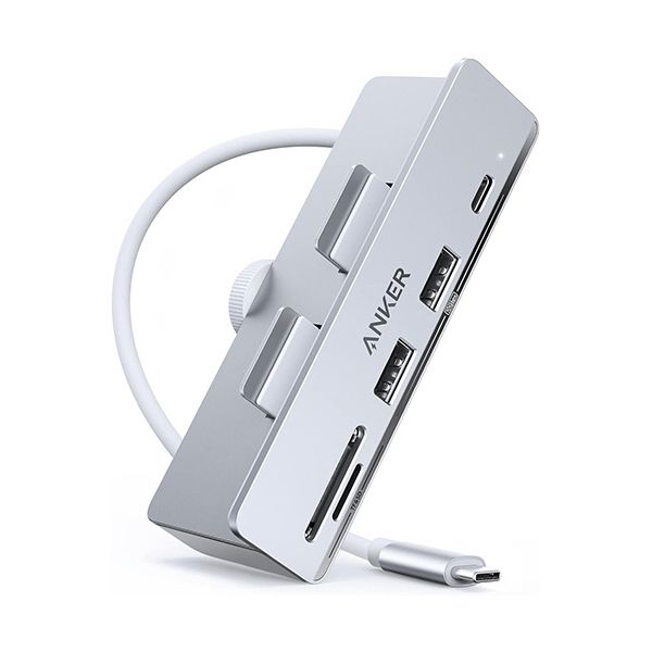 船がかりジャパン ANKER 535 USB-Cこしき（5-インチ-1 for iMac 10Gbps） しろがね色 A8353041 1個[21]