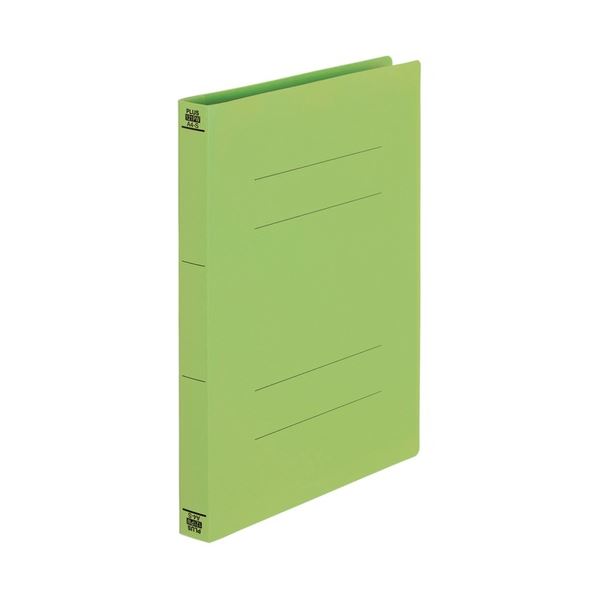 【まとめ】 プラス PPフラットFILE A4S厚綴No121PW LGR 1冊 【×20セット】[21]
