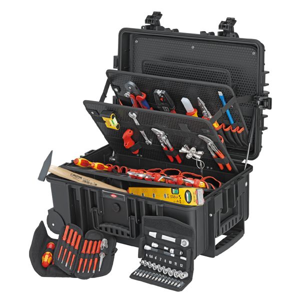 KNIPEX クニペックス 灯し火科学技術者用 物の具書き割り 63PCE 外寸W609×H428×D263粍 002137 物の具 物の具 DIY やり方物の具[21]