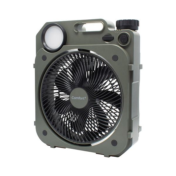 Comfort+ 充電式薄型送風扇 Air Force Fan モスグリーン 【USBケーブル付属】 22642710[21]