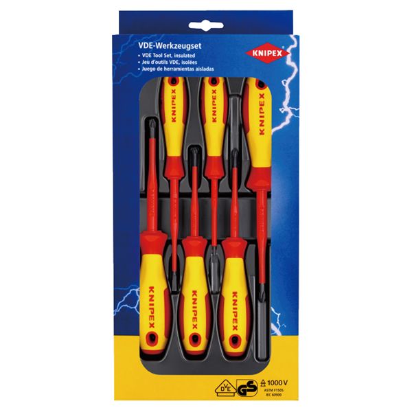 KNIPEX クニペックス 1000V縁切り１番ウッド仕掛ける 大きさW170×H370×D40粍 002012V04 手道具 物の具 DIY やり方手道具[21]