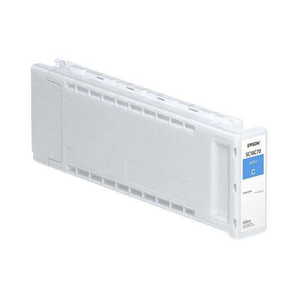 エプソンインクカートリッジ シアン 700mL SC18C70 1個[21]