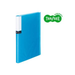 （まとめ）TANOSEE せつ然たる読みもの（澄み切った上表紙） A4タテ 36隠し 青碧 30冊[21]