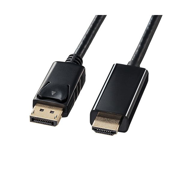 サンワサプライ DisplayPort-HDMI変換ケーブル ブラック 3m KC-DPHDA30 1本[21]