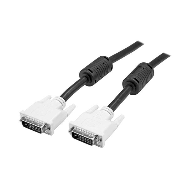 StarTech.com DVI-Dデュアルリンクケーブル 黒いこと 15.2m 雄／雄 DVIDDMM50 1本[21]