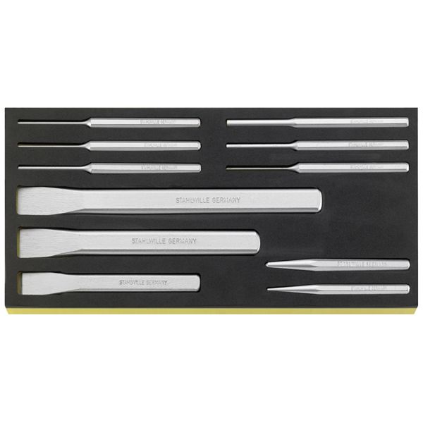 STAHLWILLE スタビレー 11点入 ポンチタガネセット TCS 102-108/11 物の具 物の具 DIY やり方物の具[21]