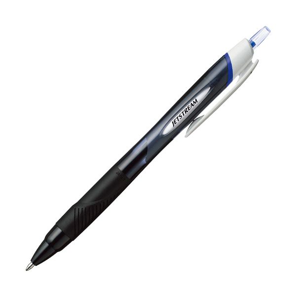 （まとめ） 三菱鉛筆油性ボールペン ジェットストリーム 1.0mm 青 SXN15010.33 1セット（10本） 【×5セット】 [21]