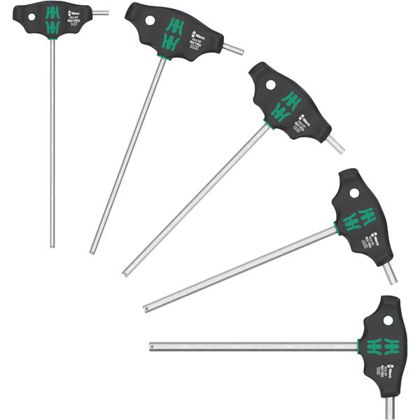 WERA ヴェラ 5本組 T型ハンドル HEX-Plus 六角ドライバーセット 136070 工具 ツール DIY 作業工具 道具[21]