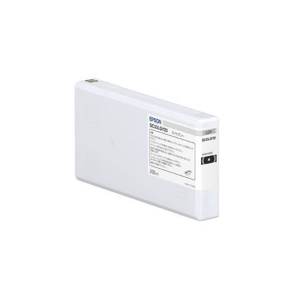 EPSON エプソン SC33LGY20 インクカートリッジ ライトグレー 【純正品】[21]｜家具・インテリア雑貨　カグール