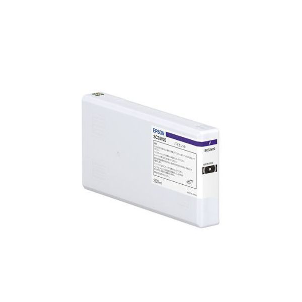 EPSON エプソン SC33V20 インクカートリッジ バイオレット 【純正品】 [21]
